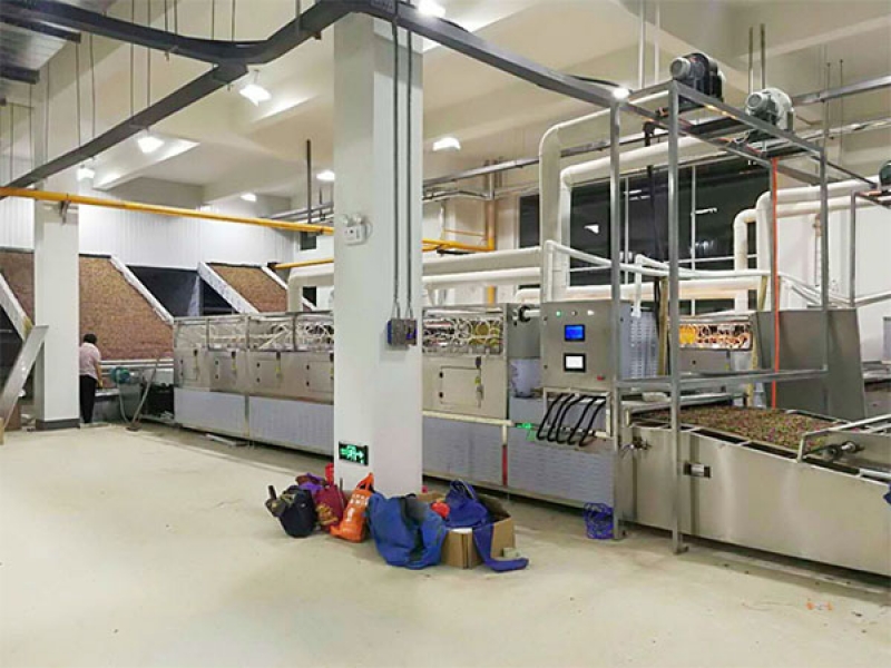 微波烘干設備在海產品中是如何應用的?